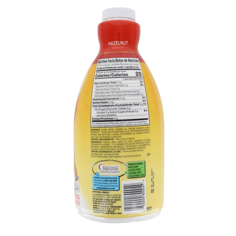 Coffee mate Coffee Creamer,Hazelnut, Concentrated Liquid Pump Bottle 1.5L (Pack of 2) image 1
