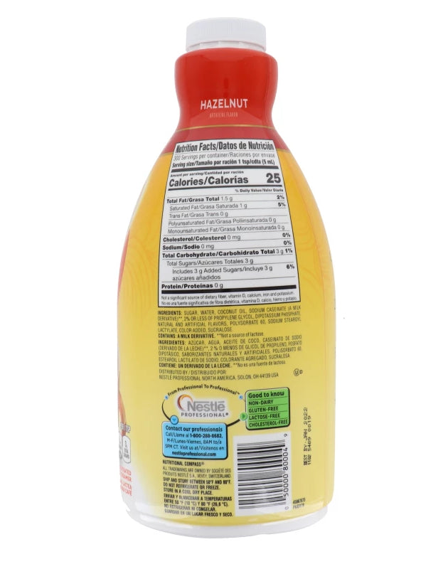 Coffee mate Coffee Creamer,Hazelnut, Concentrated Liquid Pump Bottle 1.5L (Pack of 2) image 0