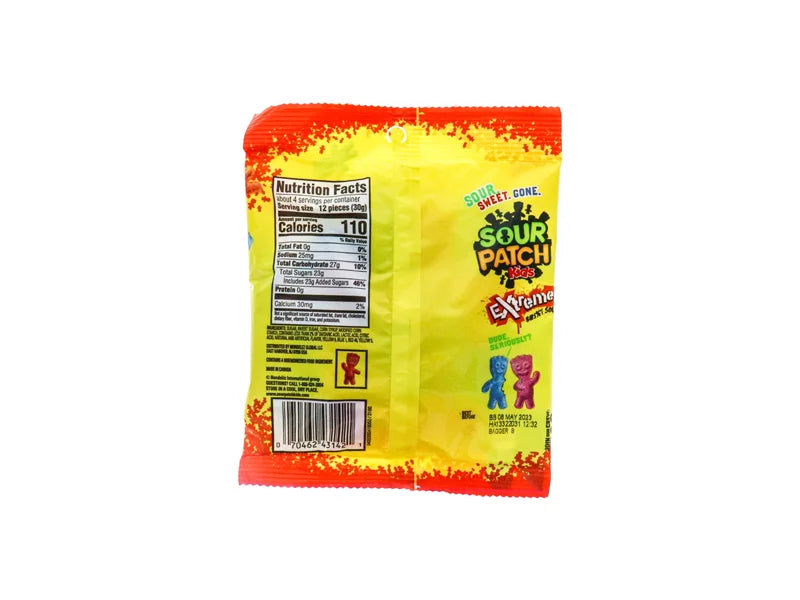 Sour Patch Kids Extreme 12 Count - 4 oz image 1
