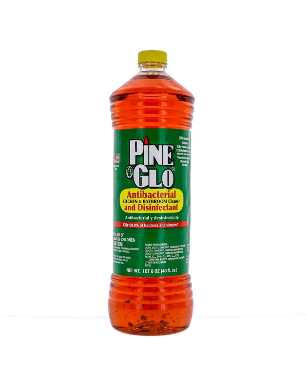 Pine Glo Antibacterial Disinfectant Cleaner, 40 oz image 0