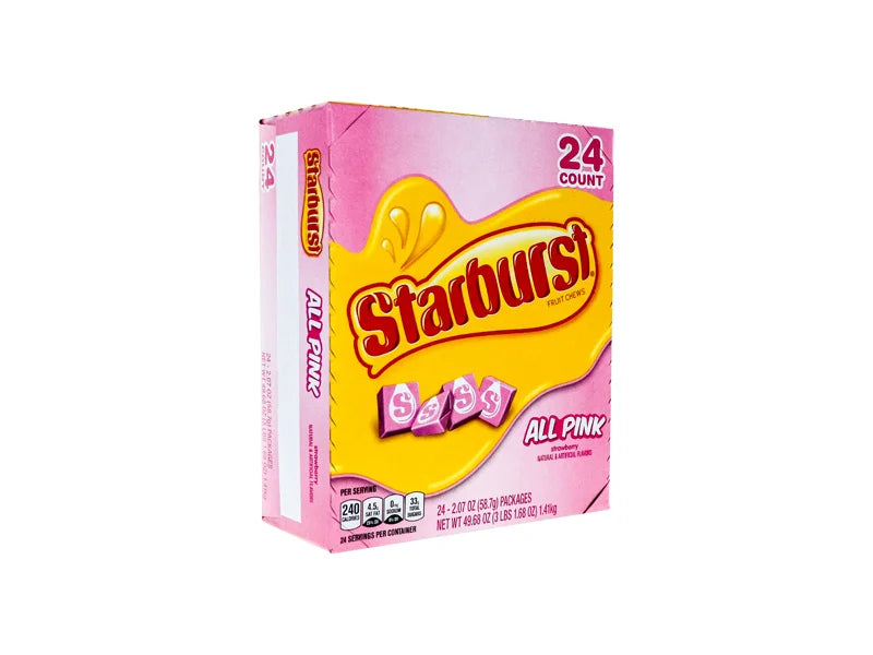 Starburst All Pink King Size 24 Count -2.07 oz image 1