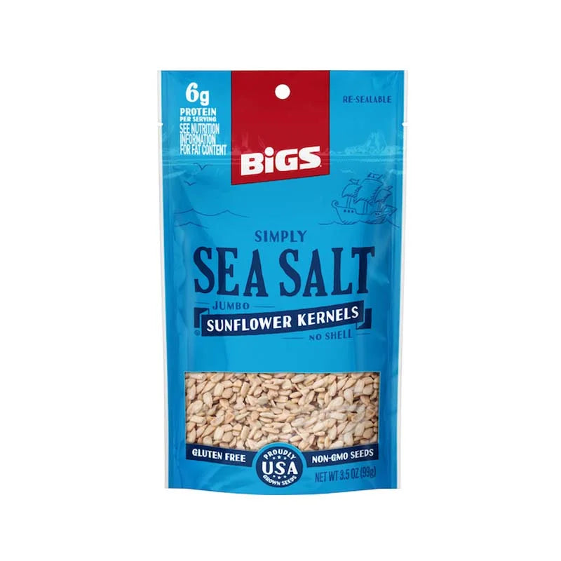 Bigs Sunflower Kernel Simply Sea Salt 6 Count - 3.5 oz image 0