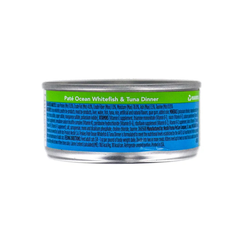 Friskies Pate Ocean Whitefish & Tuna Can - 5.5 oz image 1