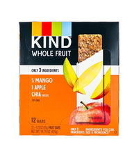 Kind Whole Fruit Mango Apple & Chia Seeds Bar 12 Count - 1.23 oz image 0
