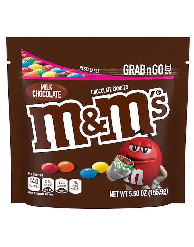 M&M's Milk Chocolate Candy 12 Count - 5.5 oz image 0