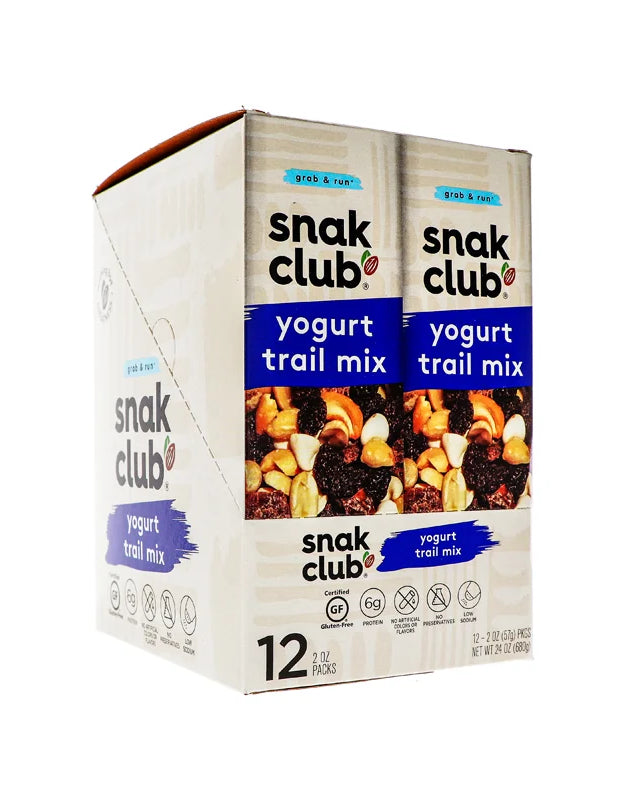 Snak Club Tube Yogurt Nut Mix 12 Count - 2 oz image 0