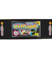 Nuclear Sqworms Sour Neon Gummi Worm - 25c 24 Count - 0.8 oz image 0