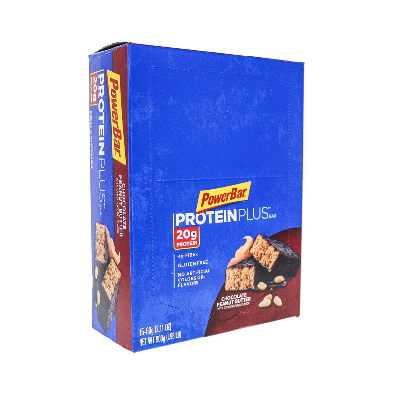 Powerbar Protein Plus Chocolate Peanut Butter 15 Count - 2.15 oz image 1