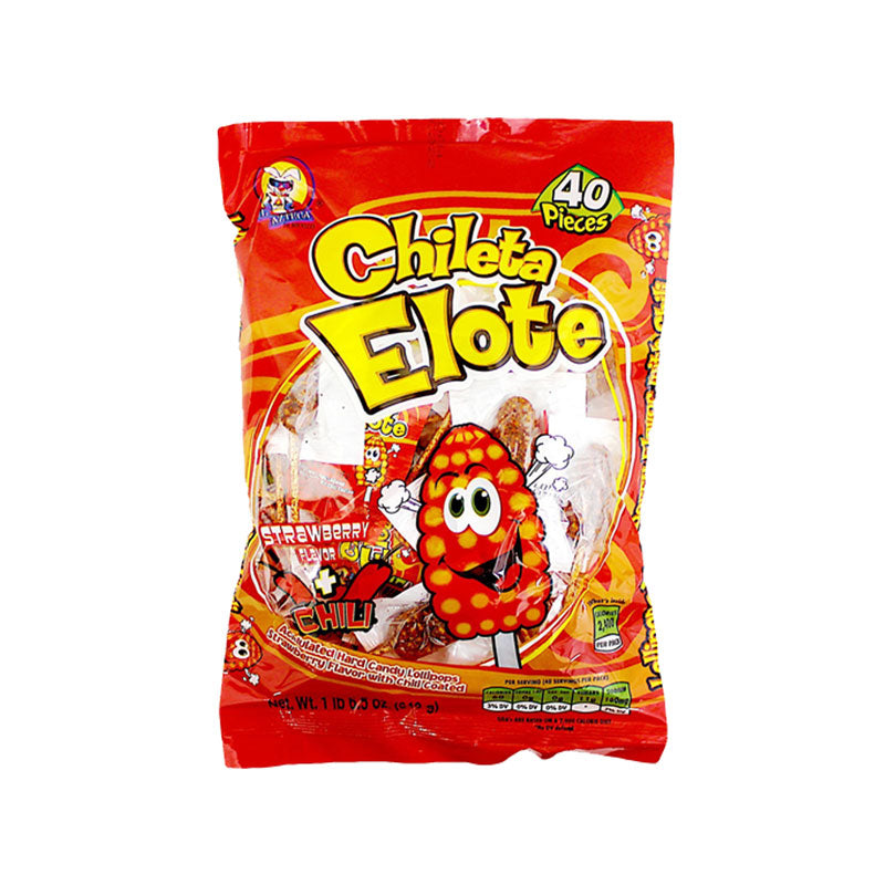 El Azteca Chileta Elote - Bag 40 Count image 0