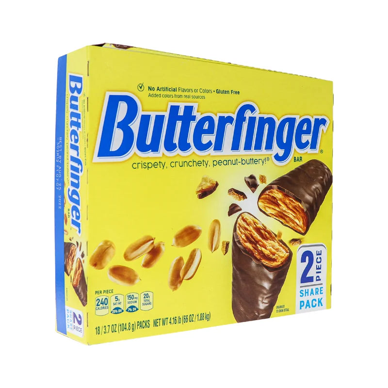 Nestle Butterfinger King Size Candy Bar 18 Count - 3.7 oz image 1