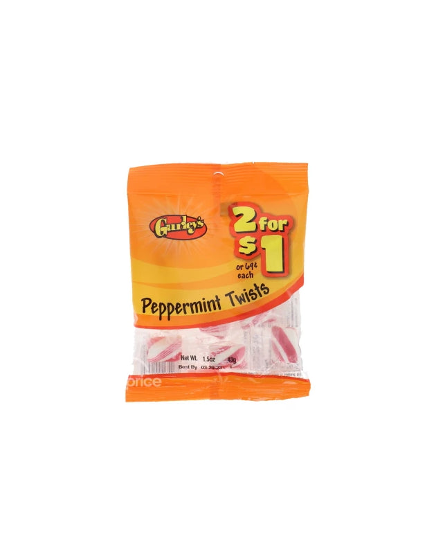 Gurley's 2/$1.00 Peppermint Twists 12 Count - 2 oz image 0