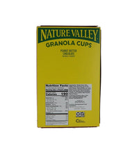 Nature Valley Breakfast Peanut Butter Chocolate Granola Cups 12 Count -1.35 oz image 2