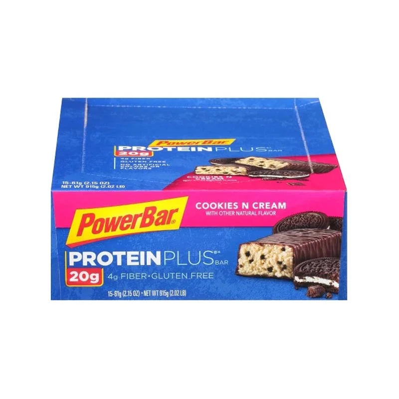 Powerbar Protein Plus Cookies & Cream 15 Count - 2.15 oz image 0