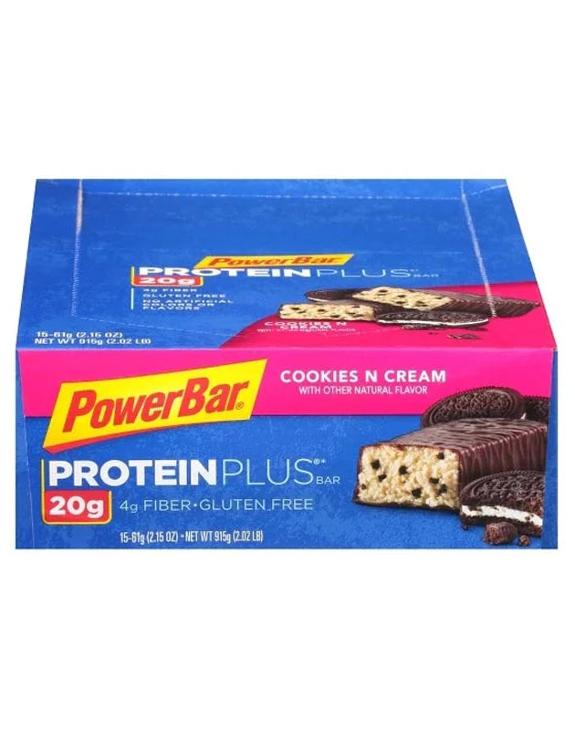 Powerbar Protein Plus Cookies & Cream 15 Count - 2.15 oz image 0