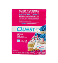 Quest Protein Birthday Cake Bar 12 Count - 2.12 oz image 0
