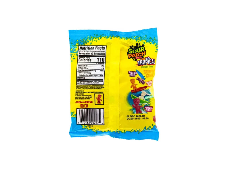Sour Patch Kids Tropical Candy 12 Count - 5 oz image 1