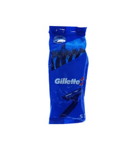 Gillette 2 Disposable Razor - (Pack of 5) image 0