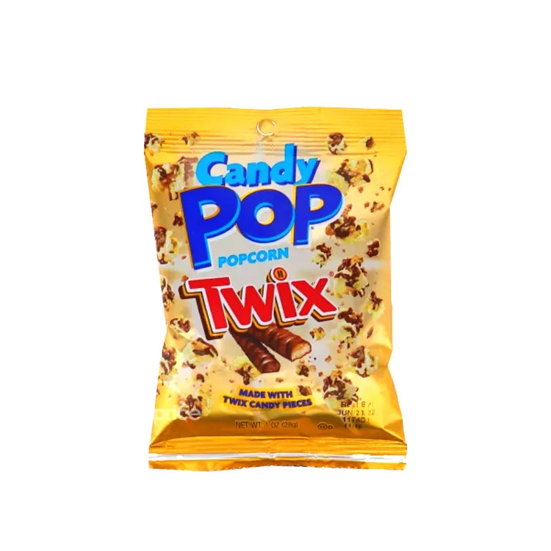 Candy Pop Popcorn Twix (Pack of 8) - 1 oz image 0