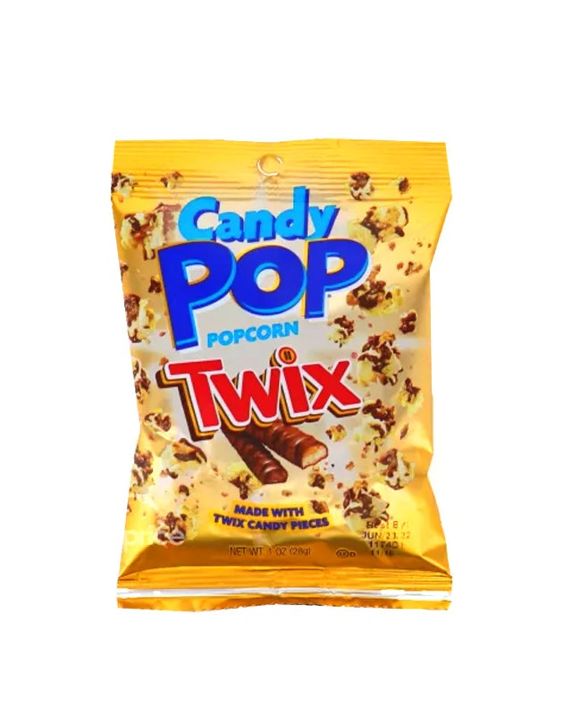 Candy Pop Popcorn Twix (Pack of 8) - 1 oz image 0