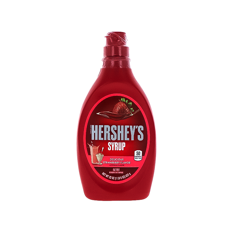 Hershey's Strawberry Syrup, 22 oz Bottle image 0