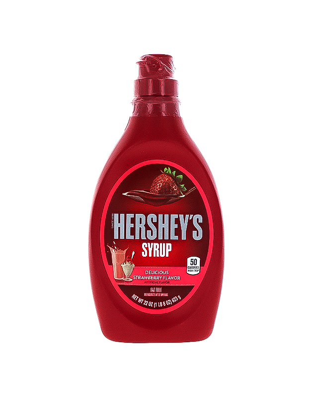 Hershey's Strawberry Syrup, 22 oz Bottle image 0