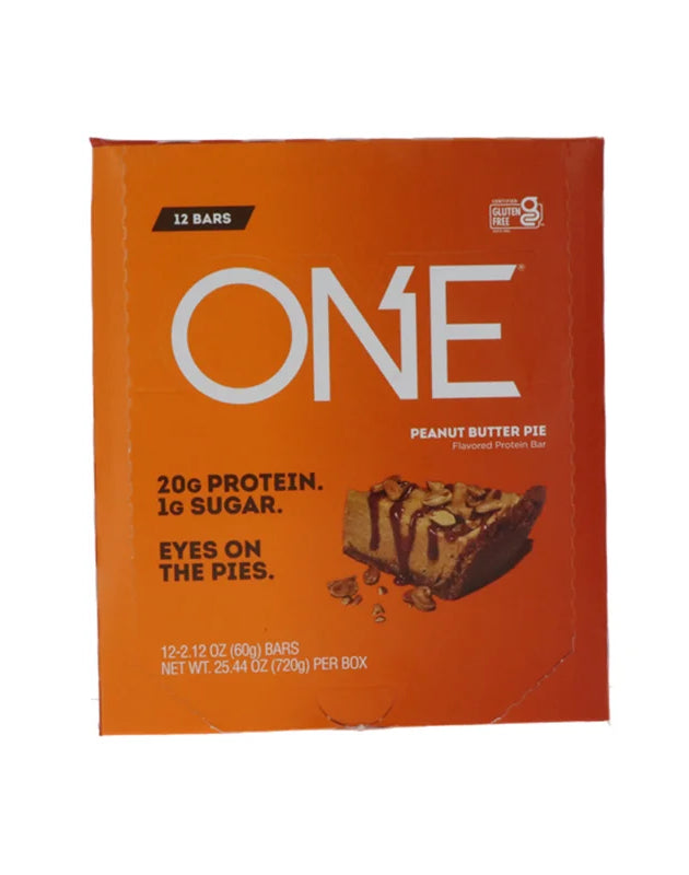 One Protein Bar, Peanut Butter Pie 12 Count - 2.12 oz image 0