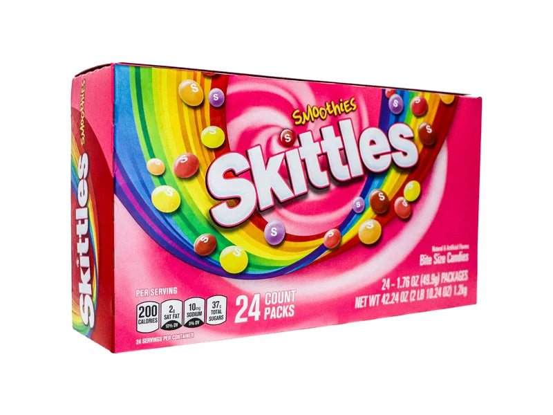 Skittles Standard Smoothies 24 Count - 1.76 oz image 1