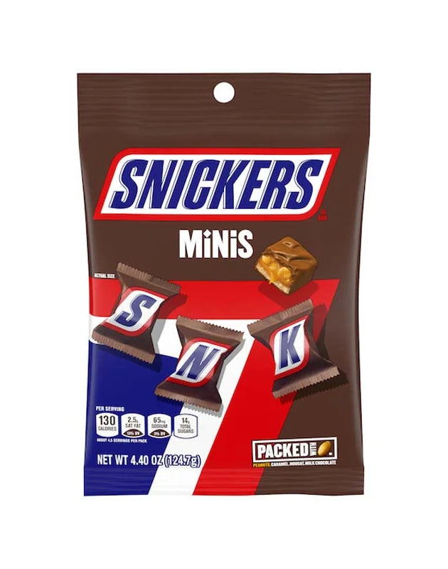 Snickers Minis Peg Pack (Pack of 12) - 4.4 oz image 0
