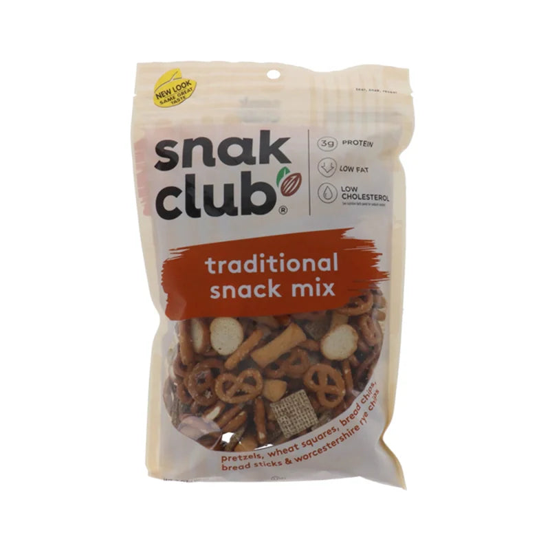 Snak Club Traditional Snack Mix - Peg 6 Count - 7 oz image 0
