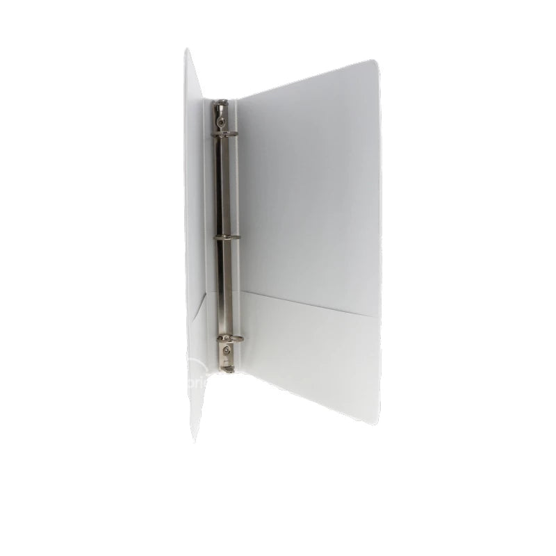 Binder 1" White 2 Pocket 3 Ring 1 Count Only image 1
