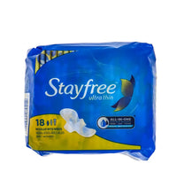Stayfree Ultra Thin Pads With Wings 18 Count image 1