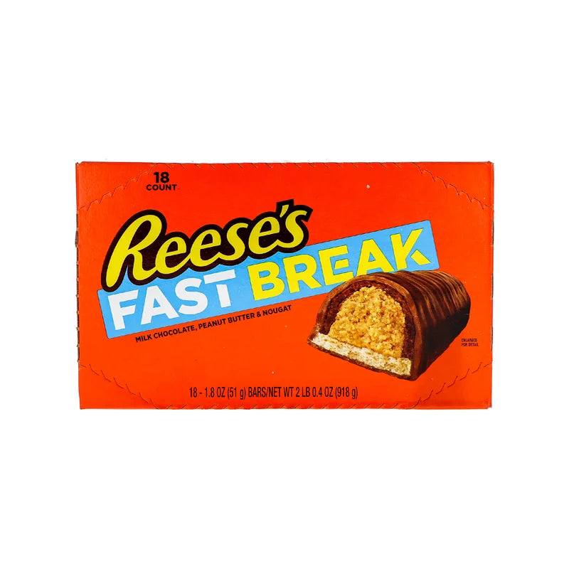 Reeses Fastbreak Peanut Butter Bars 18 Count - 1.8 oz image 0