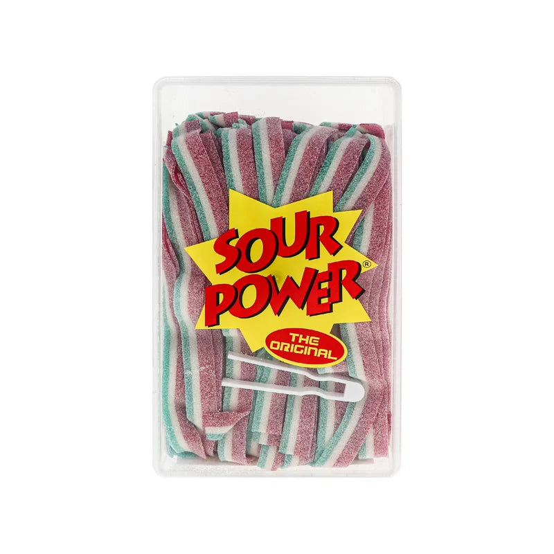 Sour Power Belts Watermelon Wrapped - 150 Count image 0