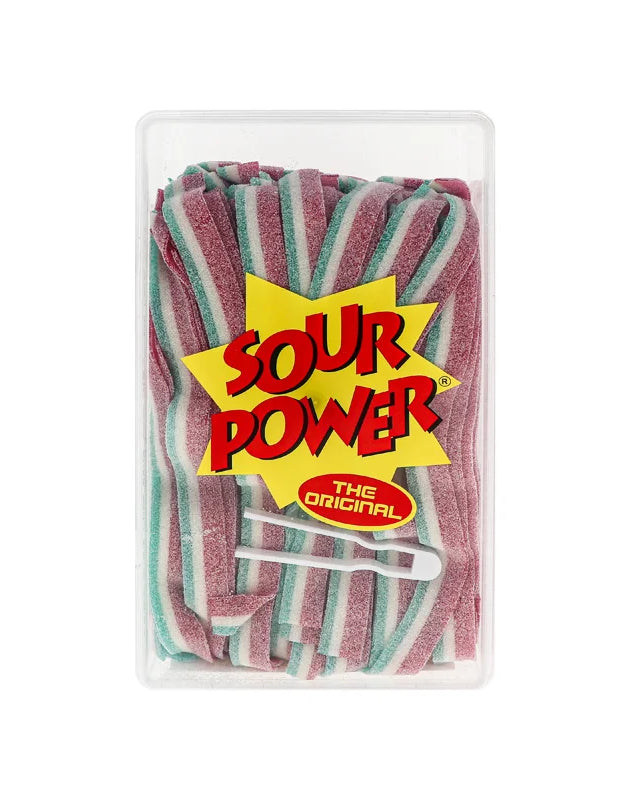 Sour Power Belts Watermelon Wrapped - 150 Count image 0