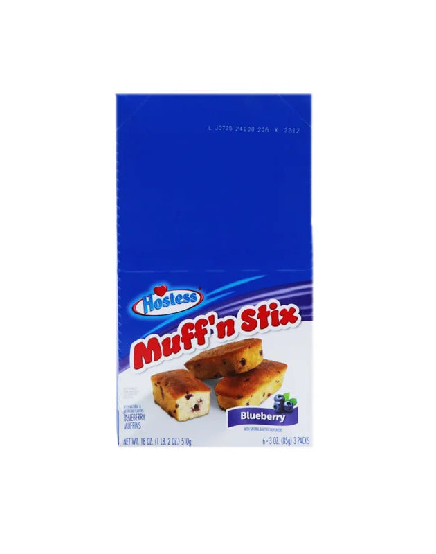 Hostess Blueberry Chip Muff'n Stix 6 Count - 3 oz image 0