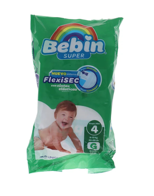 Bebin Super Diaper - Large (Pack of 3) image 0