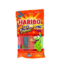 Haribo Zing Sour Streamer Gummi Candy 12 Count - 4.5 oz image 0