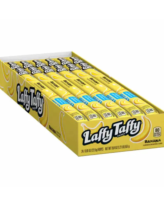 Laffy Taffy Rope Banana Chewy Candy 24 Count - 0.81 oz image 0