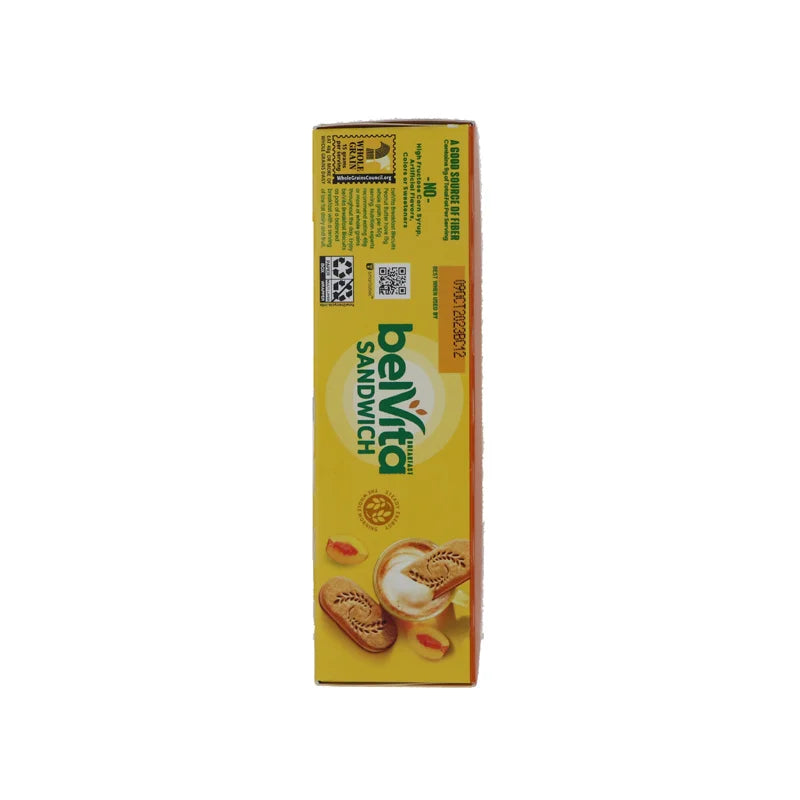 Belvita Sandwich Breakfast Biscuits Peanut Butter 8 Count - 1.76 oz image 2