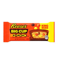 Reeses King Size Peanut Butter Cups with Reeses Pieces 16 Count -2.8 oz image 1