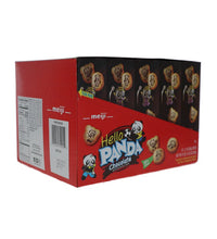 Meiji Hello Panda Cookies, Chocolate Creme Filled - Box 10 Count - 2.1 oz image 1