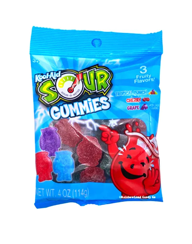 Kool-Aid Sours Gummies Assorted 12 Count - 4 oz image 0