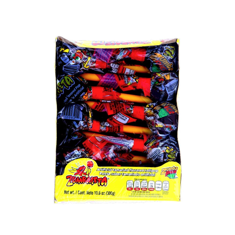 Zumbaleta Tamarind Pop Tray 10 Count - 1.06 oz image 0