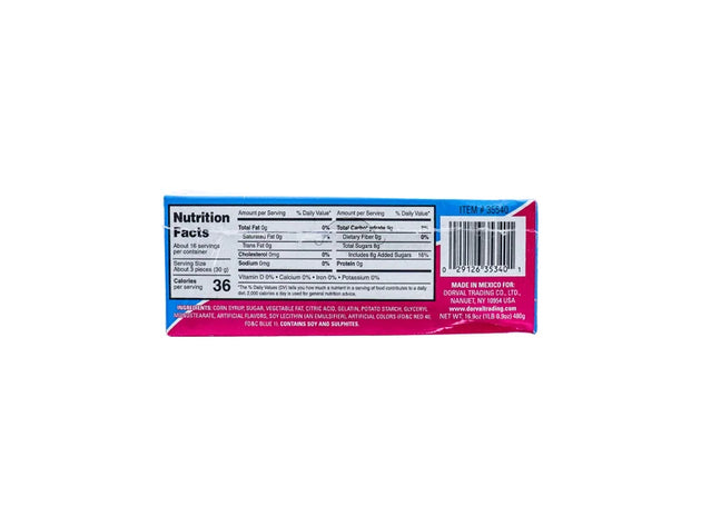 Top Pops Blazpberry Red & Blue Raspberry Lollipops 48 Count image 0