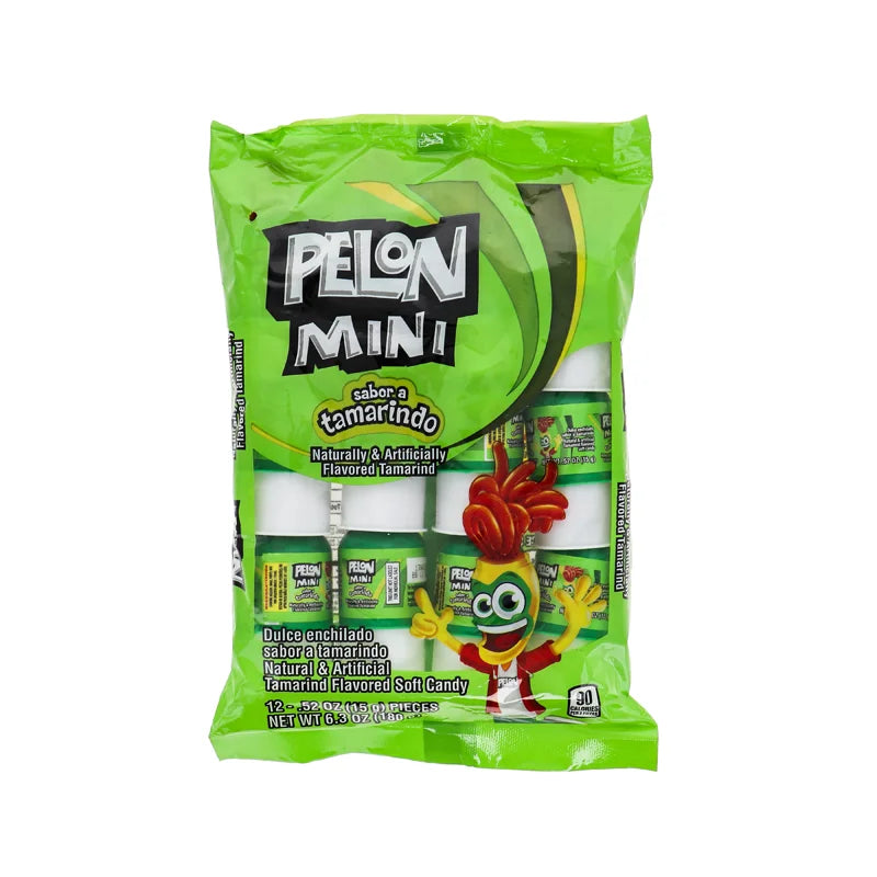 Pelon Pelo Rico Bag Mini Tamarind 12 Count - 0.52 oz image 0