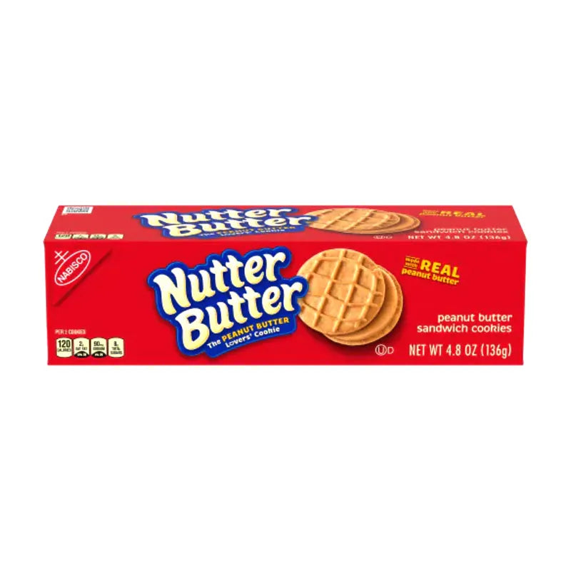 Nabisco Nutter Butter Peanut Butter Sandwich Cookie - 4.8 oz image 0