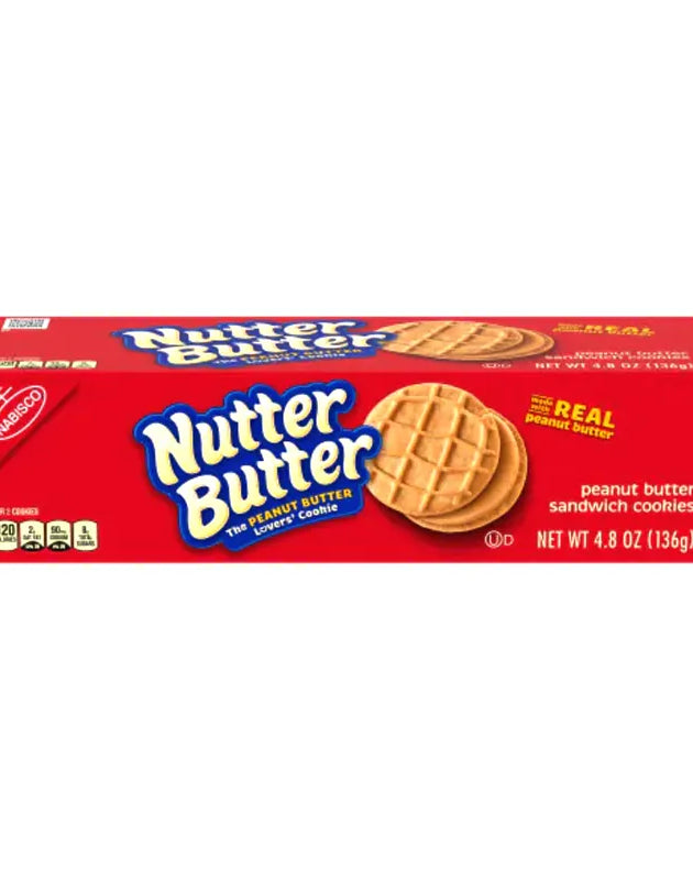 Nabisco Nutter Butter Peanut Butter Sandwich Cookie - 4.8 oz image 0