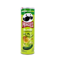 Pringles Screamin' Dill Pickle Potato Crisps - Large 5.5 oz image 0
