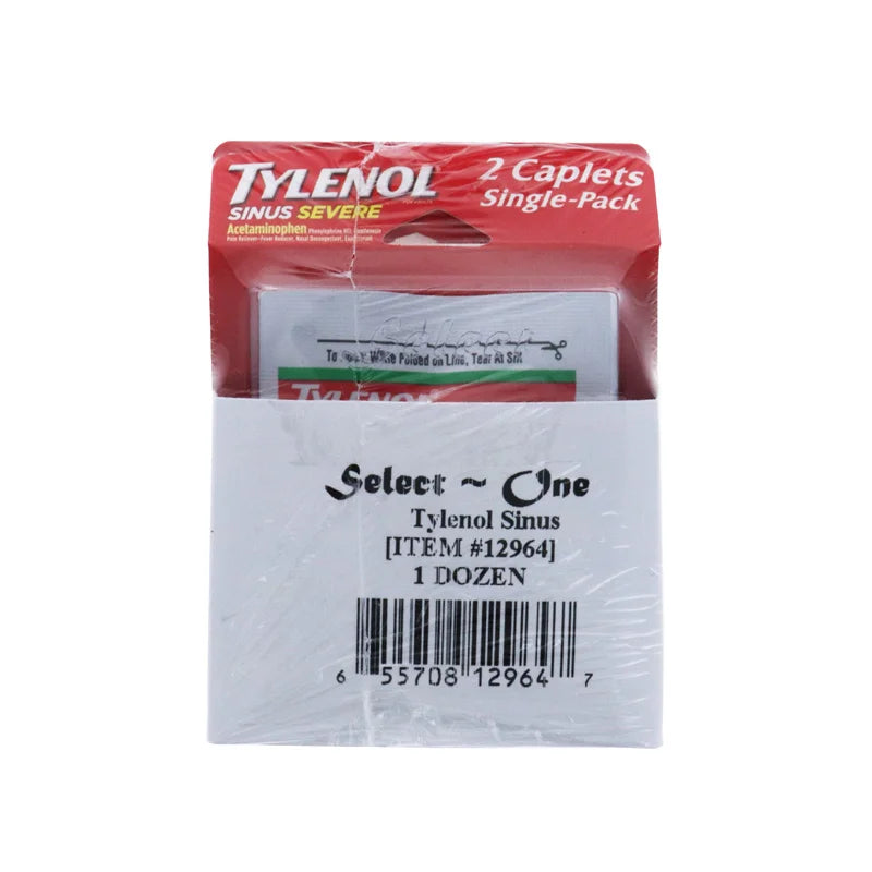 Tylenol Sinus Severe 12/2 Caplets image 0