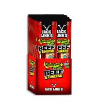 Jack Link Beef Stick Beef & Cheese Jalapeno Sizzle 16/1.2Oz image 0